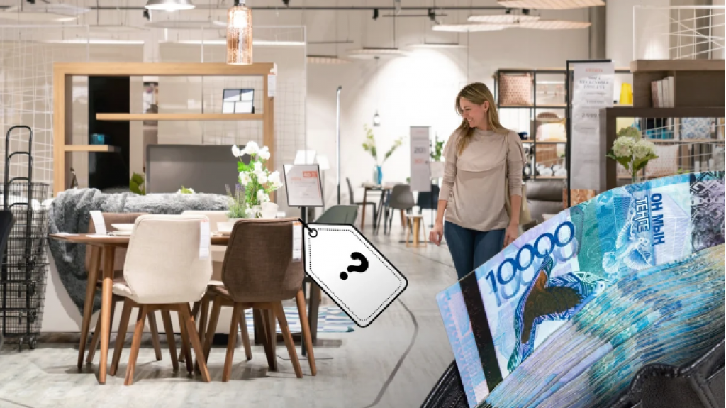 Сколько стоит мебель в городах Казахстана