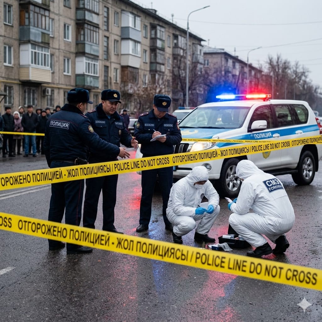 Подозреваемого в двойном убийстве в Караганде нашли мёртвым