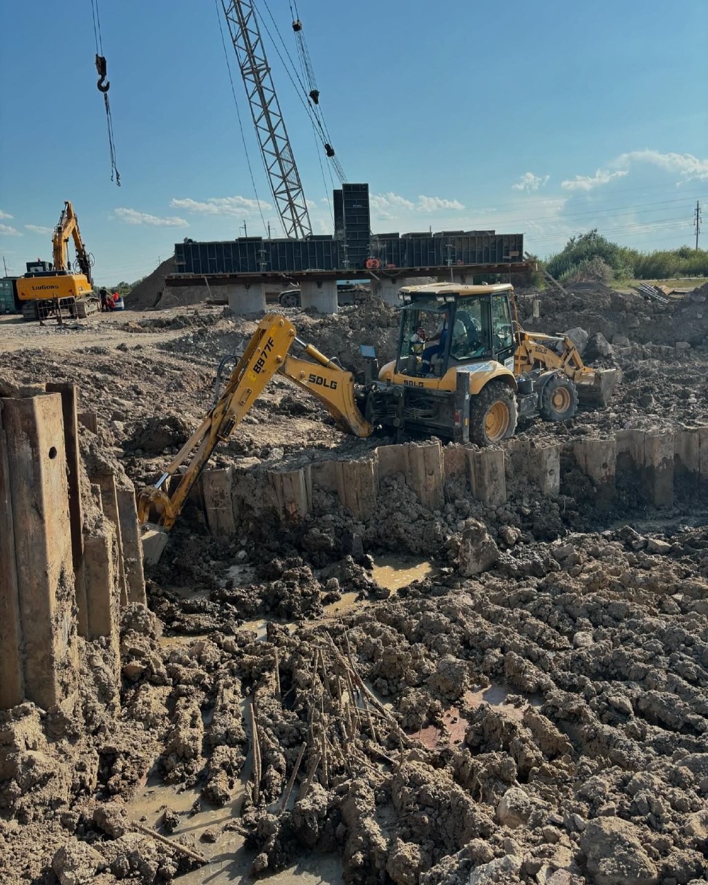 В Карагандинской области реконструируют мост через реку Нуру