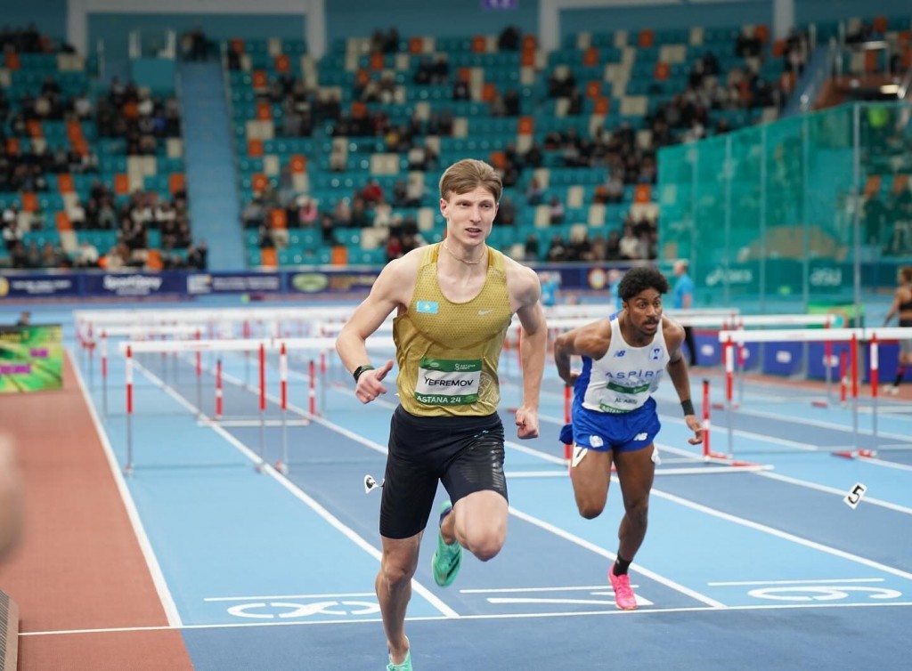 Легкоатлет из Караганды установил рекорд Казахстана в беге на 60 метров