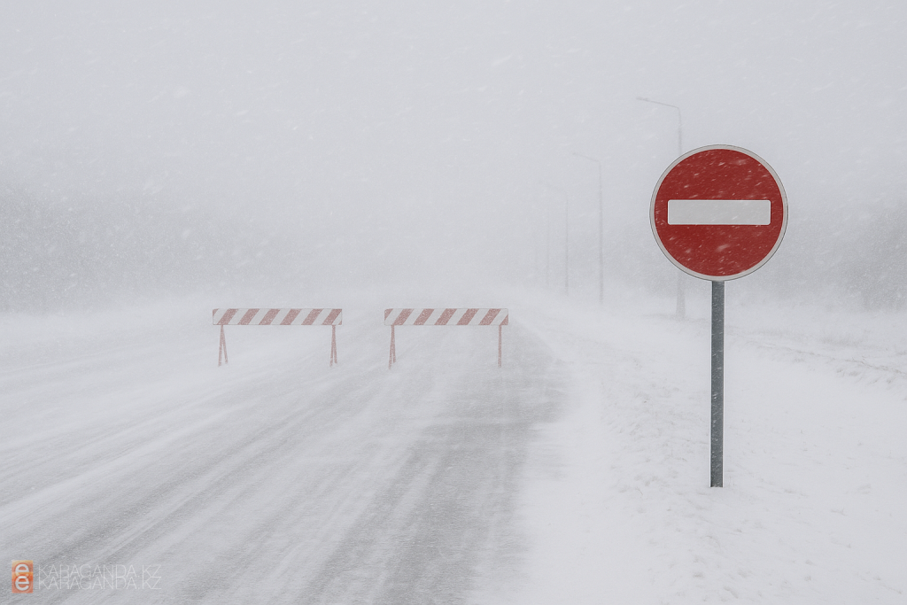 Штраф и арест до 20 суток: казахстанцам напомнили о наказании за выезд на закрытые дороги