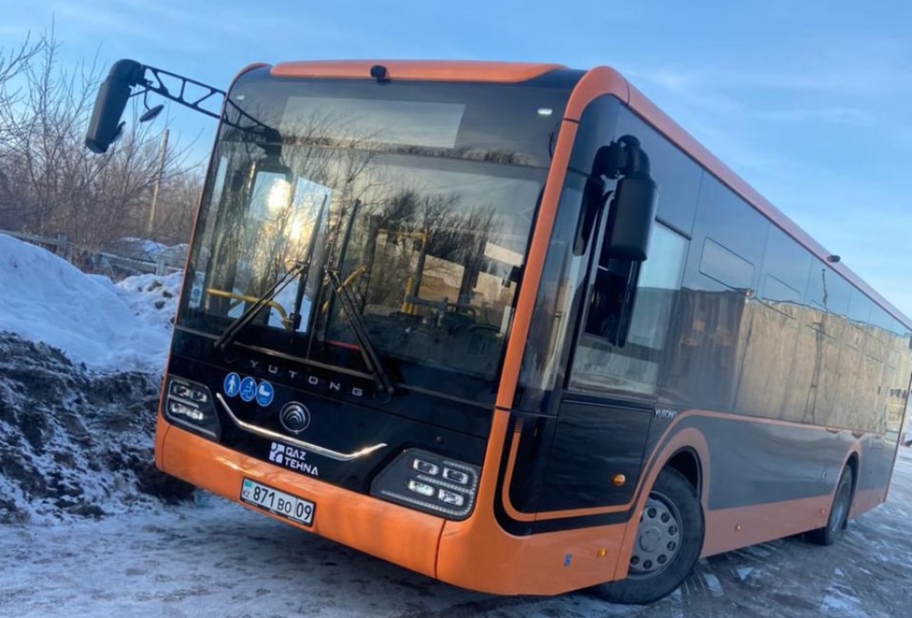 20 новых автобусов пополнили автопарк в Темиртау