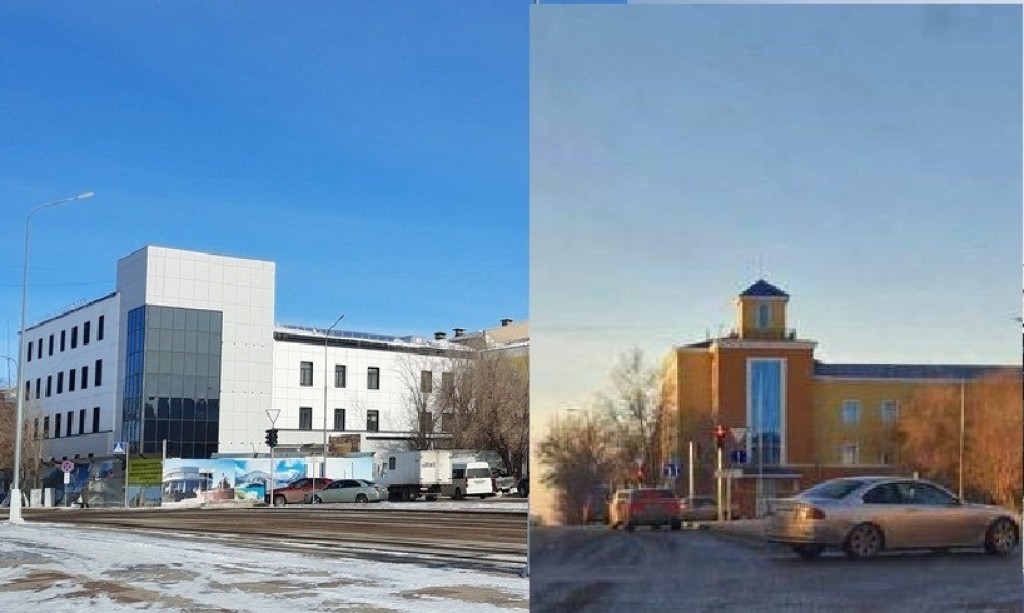 Облик площади Гагарина потерян: карагандинцы недовольны дизайном здания после реконструкции