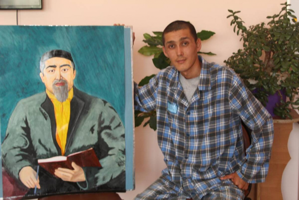 Портрет Абая Кунанбаева написал осужденный из Караганды