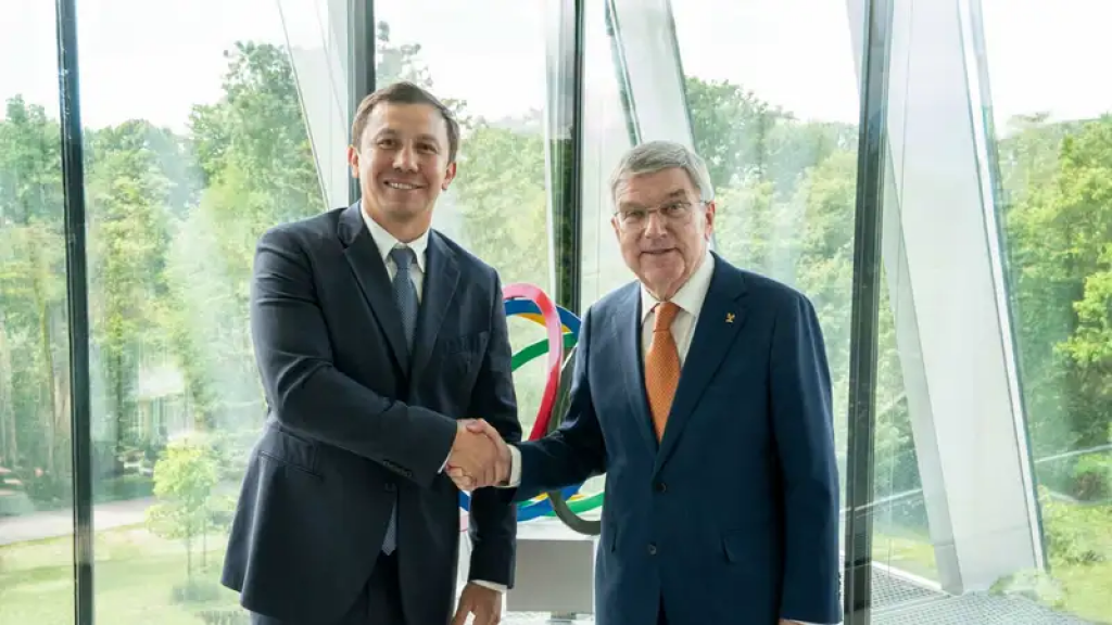 Геннадий Головкин встретился с президентом МОК