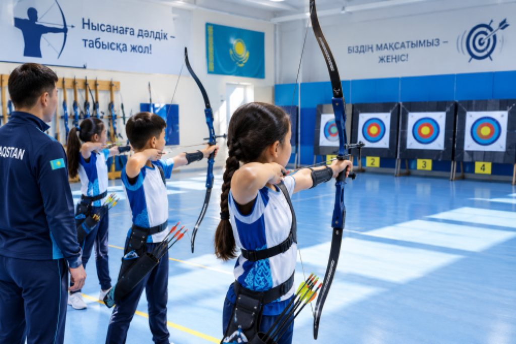 Бесплатные секции стрельбы из лука запускают в казахстанских школах