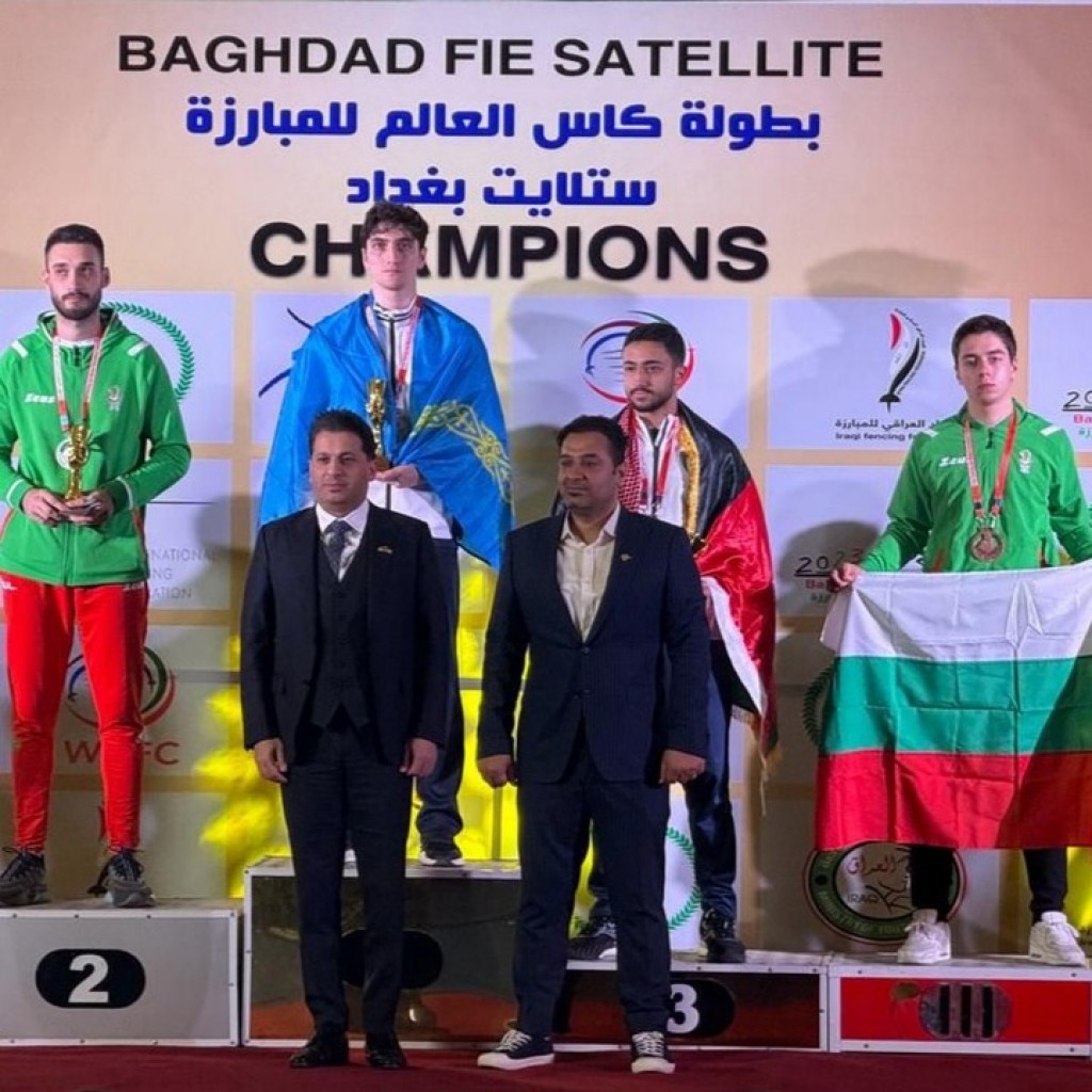 Карагандинец Артем Саркисян взял золотую медаль на этапе Кубка мира по фехтованию