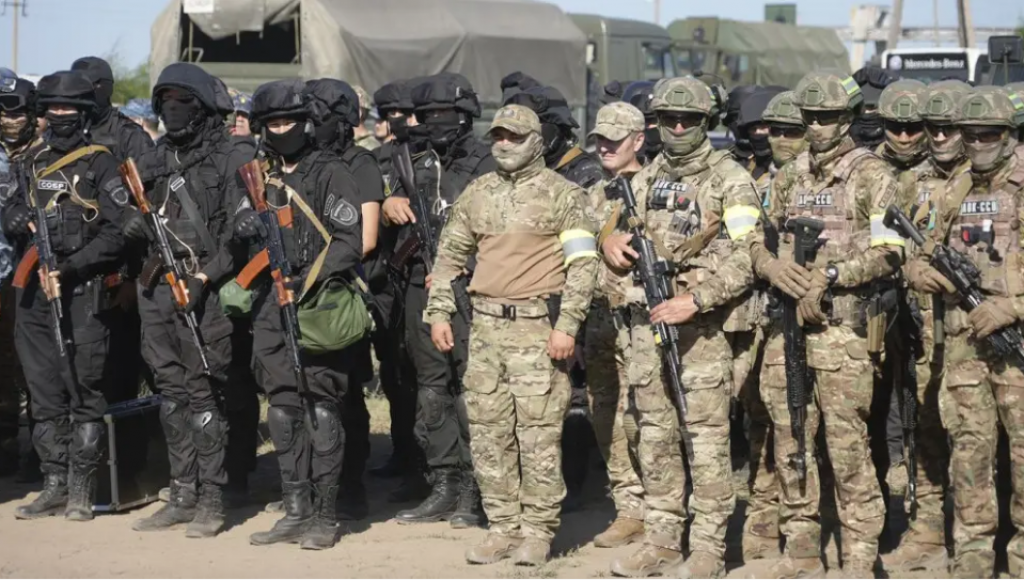 КНБ показал кадры антитеррористических учений