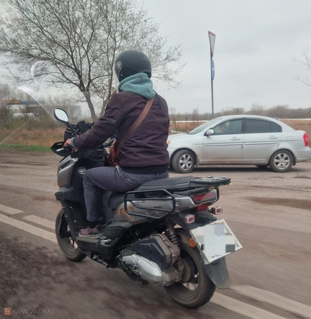 В Карагандинской области усилили контроль за водителями мототранспорта