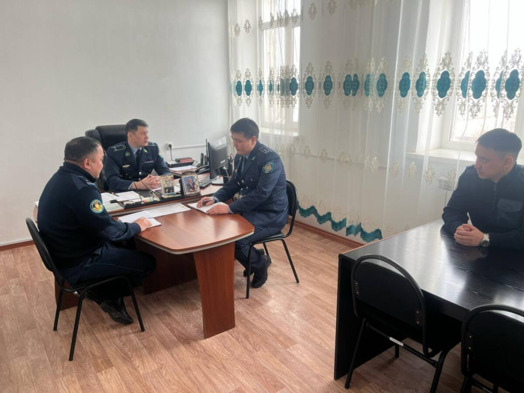 Онлайн-встреча с родственниками осужденных состоялась в карагандинской колонии