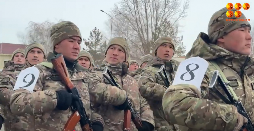 Карагандинских военнослужащих отобрали для участия в параде, посвященному 80-летию Победы