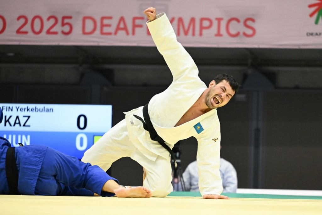 Золото Сурдлимпийских игр в Токио завоевал дзюдоист из Темиртау