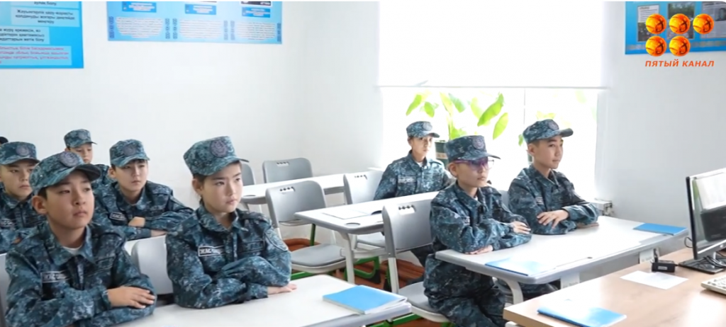 В селе Кокпекты состоялось торжественное открытие класса «Жас сақшы»