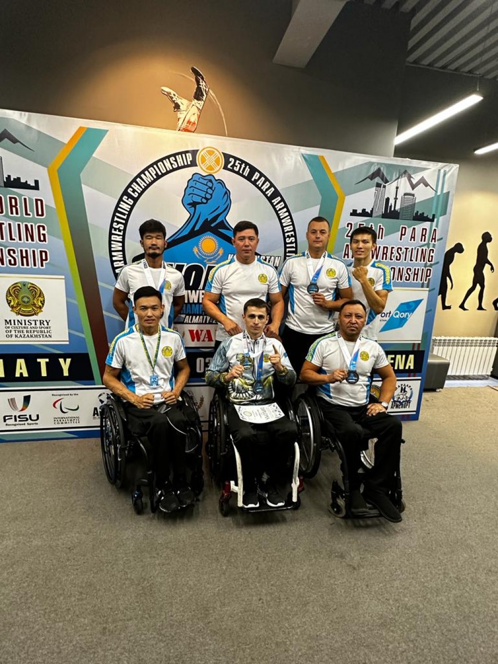 Карагандинские спортсмены завоевали призовые места на чемпионате мира по параармрестлингу