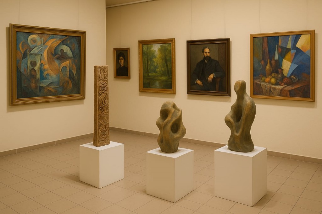 16 художников – одна «Территория равных»: темиртаусцев приглашают на выставку