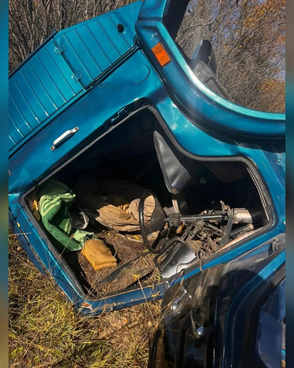 В Караганде на 15-ой магистрали столкнулись два грузовика. Есть пострадавший