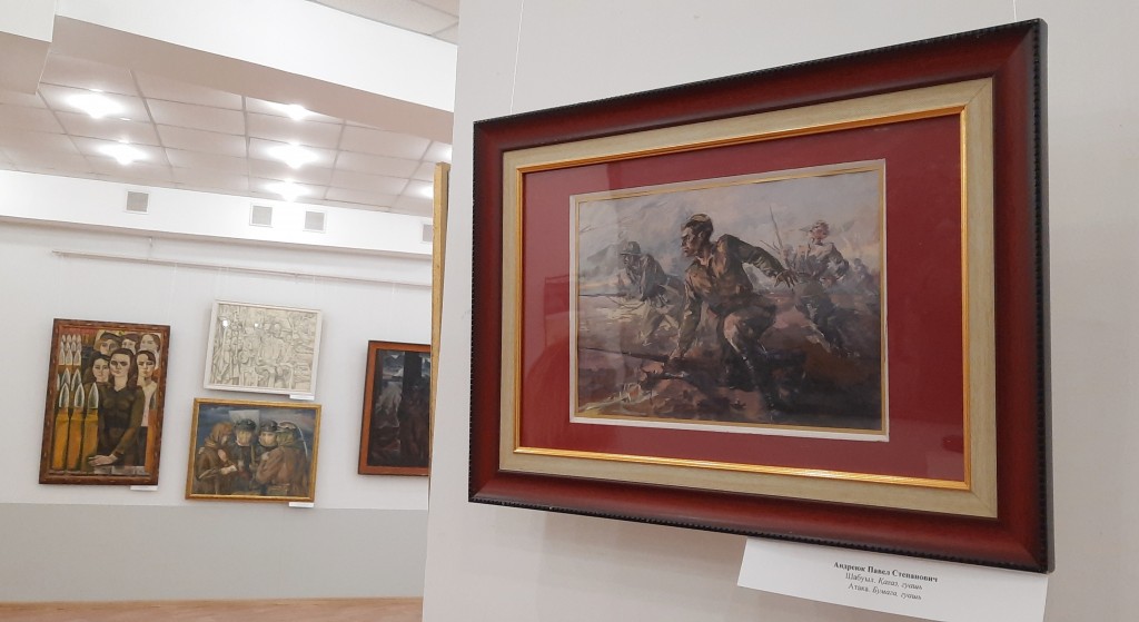 Выставка «Лица Победы» действует в карагандинском музее ИЗО