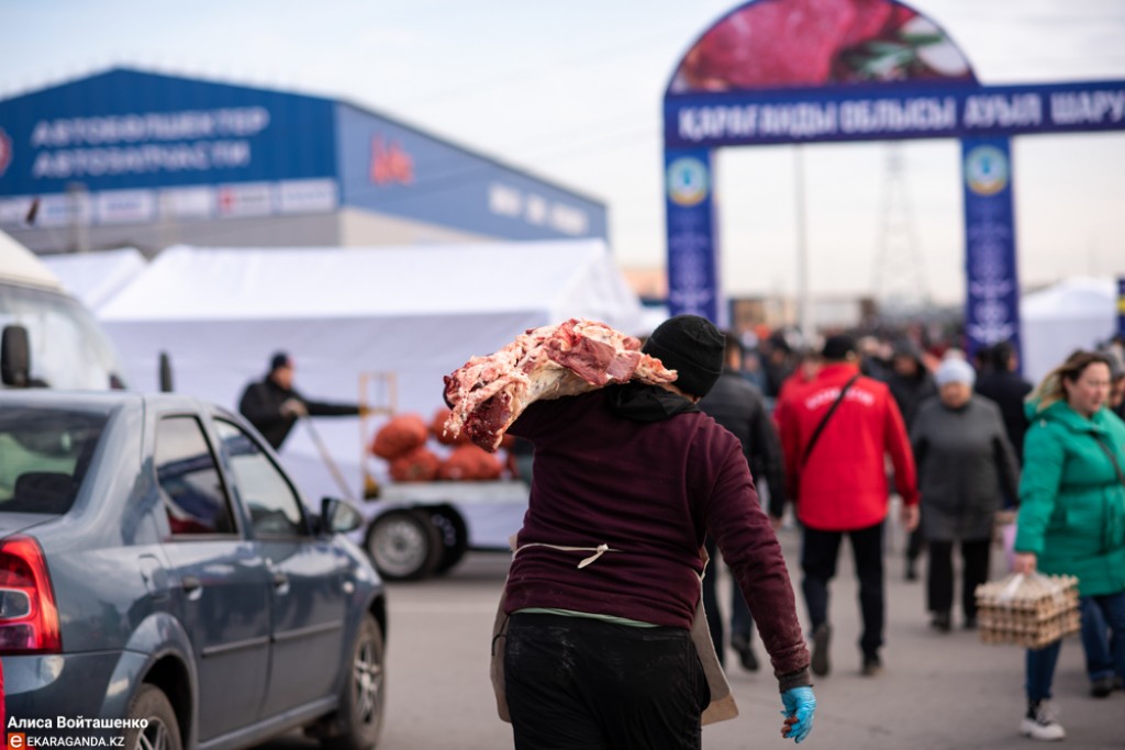 Мясо из Топара на сельхозярмарки Караганды не поступало