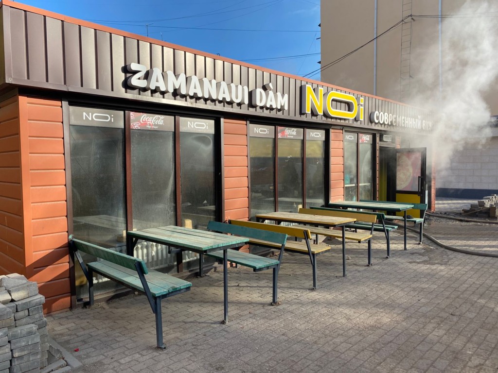 В Балхаше из-за воспламенившегося масла произошел пожар в кафе