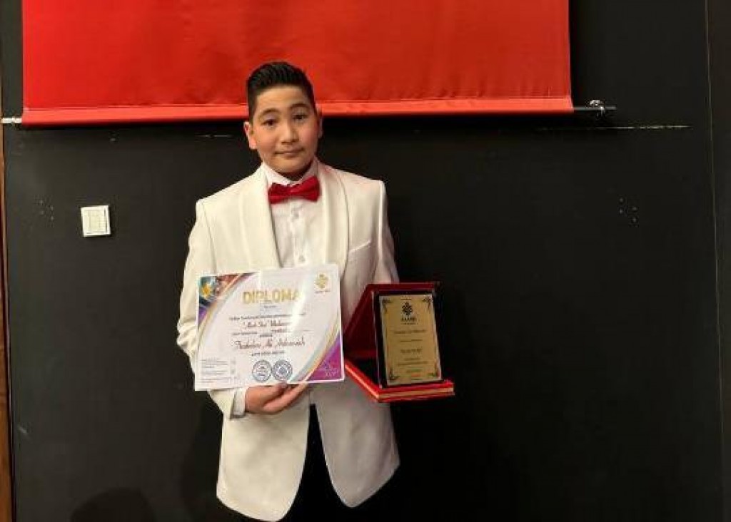 Юный певец из Бухар-Жырауского района стал первым на международном конкурсе в Турции