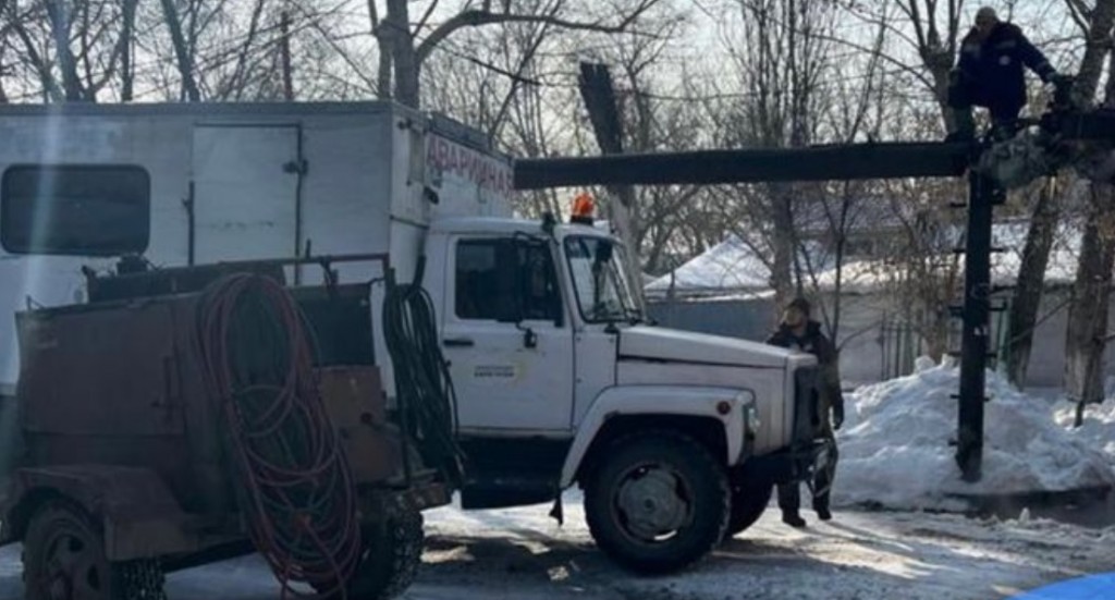 В Караганде аварийная машина ТОО 
