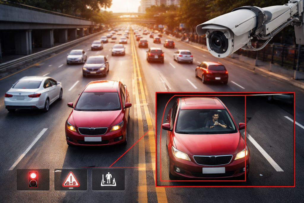 Какие нарушения теперь фиксируют уличные камеры в Казахстане