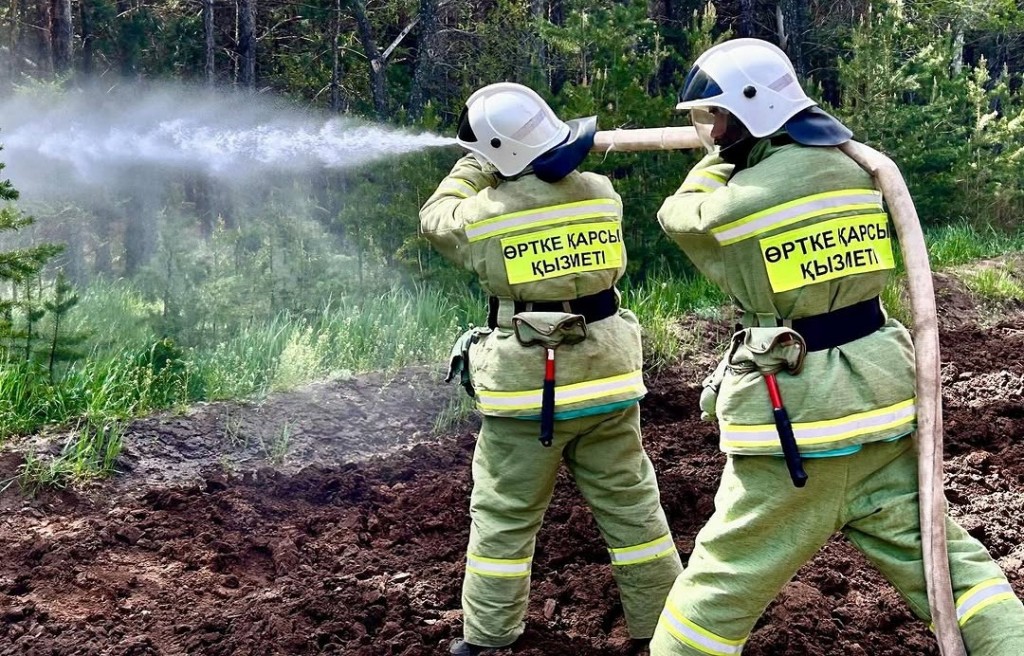Шесть противопожарных станций обещают построить в национальных парках Карагандинской области