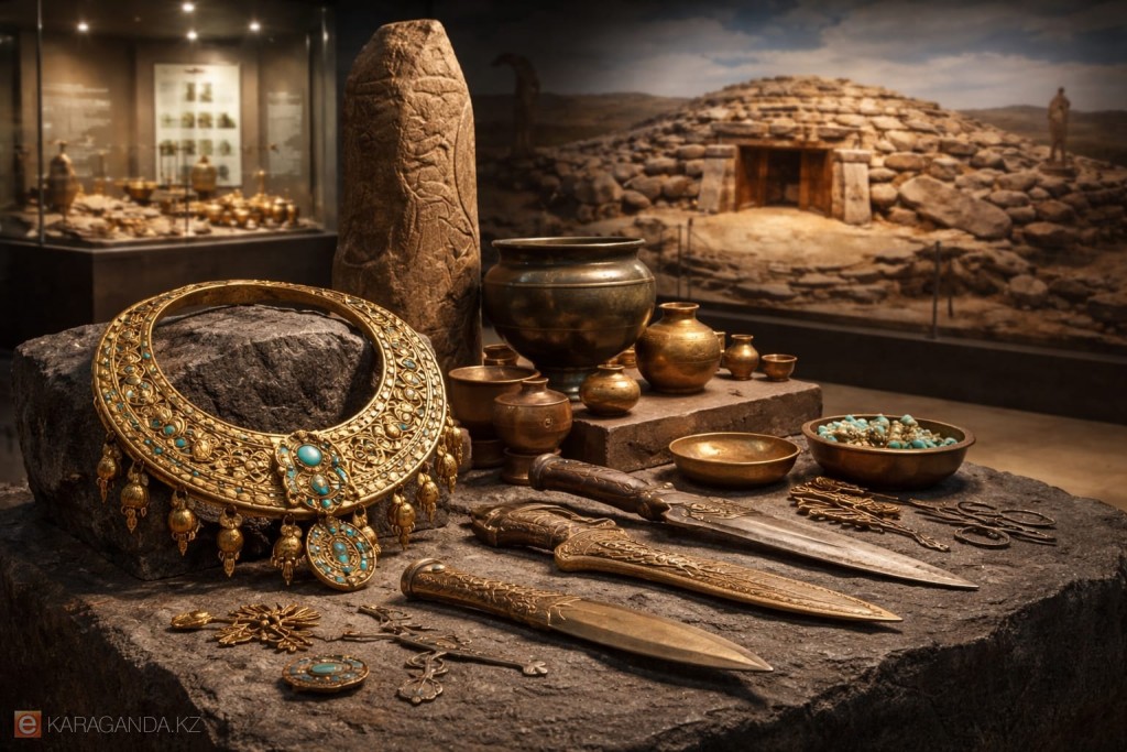 В Темиртау откроется выставка уникальных археологических находок Центрального Казахстана