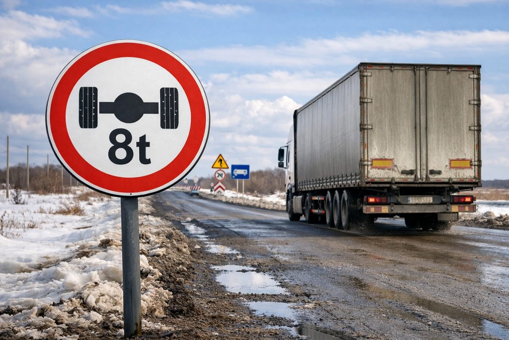 23 наурыздан бастап Қарағанды облысының жолдарында ауыр жүктерге шектеулер енгізіледі
