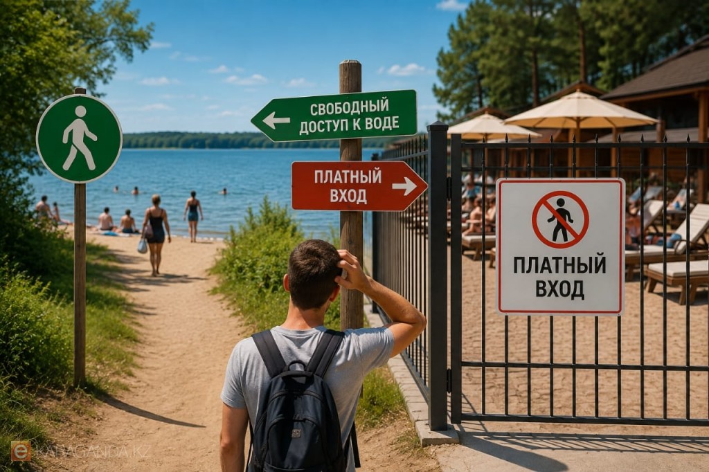 Бесплатно к воде, платно за комфорт: как работают правила доступа к водоемам в Казахстане