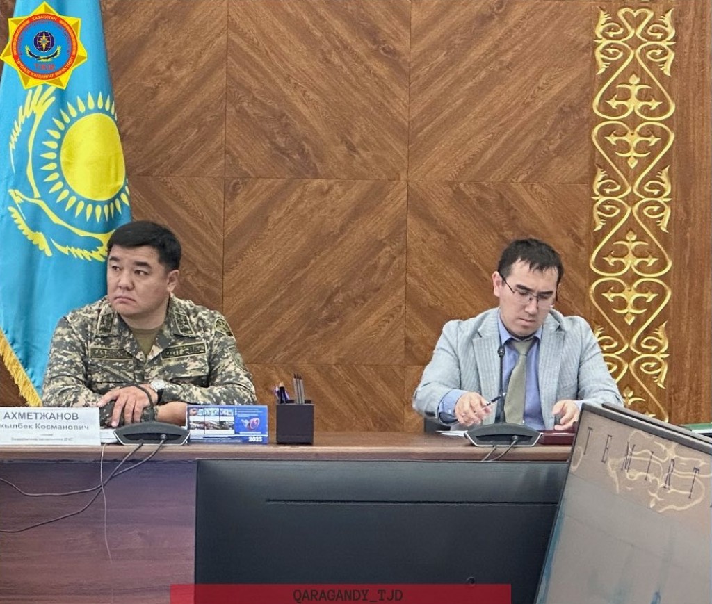 В городе Темиртау прошли комплексные учения