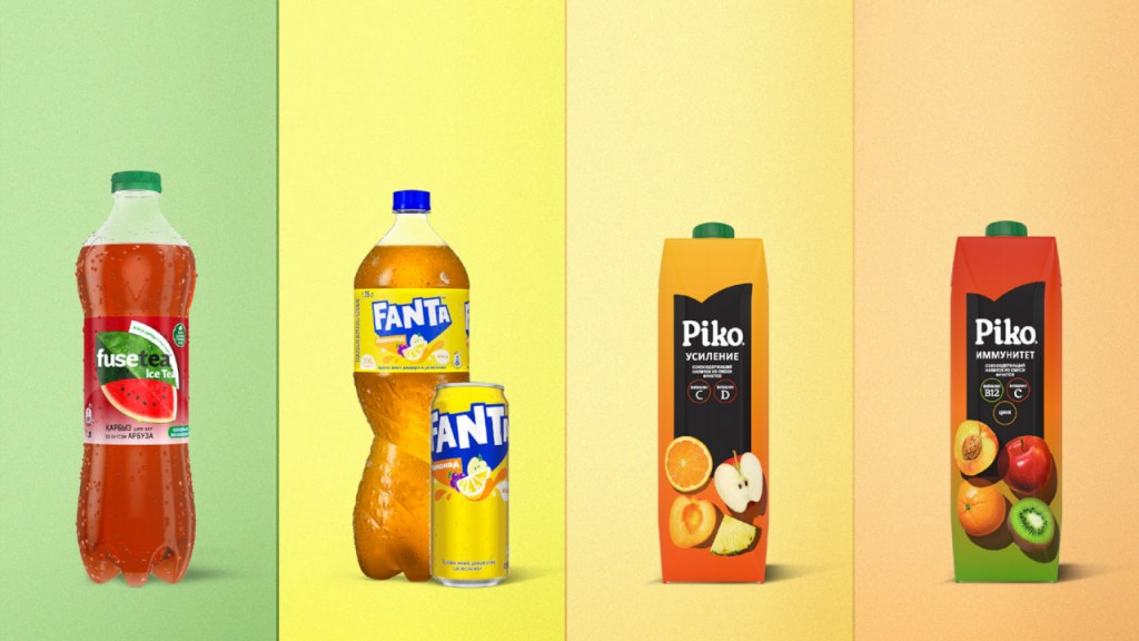 Сочные новинки от компании Coca-Cola. Сразу три новых продукта в линейках Piko, Fusetea и Fanta