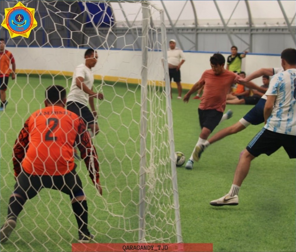 В Карагандинской области состоялись соревнования по мини-футболу среди правоохранительных и силовых структур