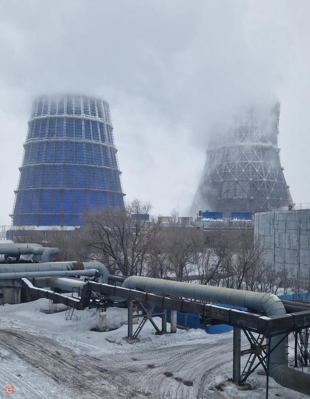 ТЭЦ Караганды работают в усиленном режиме из-за морозов