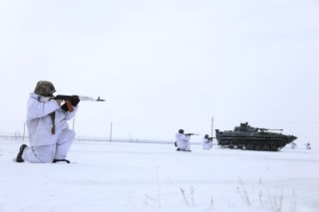 В Карагандинской области состоялась  активная фаза двустороннего командно-штабного учения