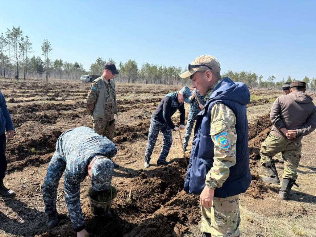 ДУИС поддержал акцию «Таза Қазақстан» в Карагандинской области