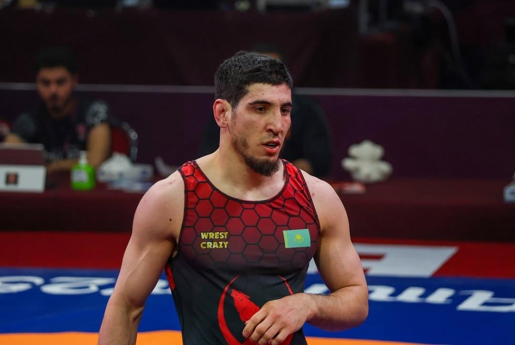 Карагандинский борец завоевал бронзу чемпионата Азии