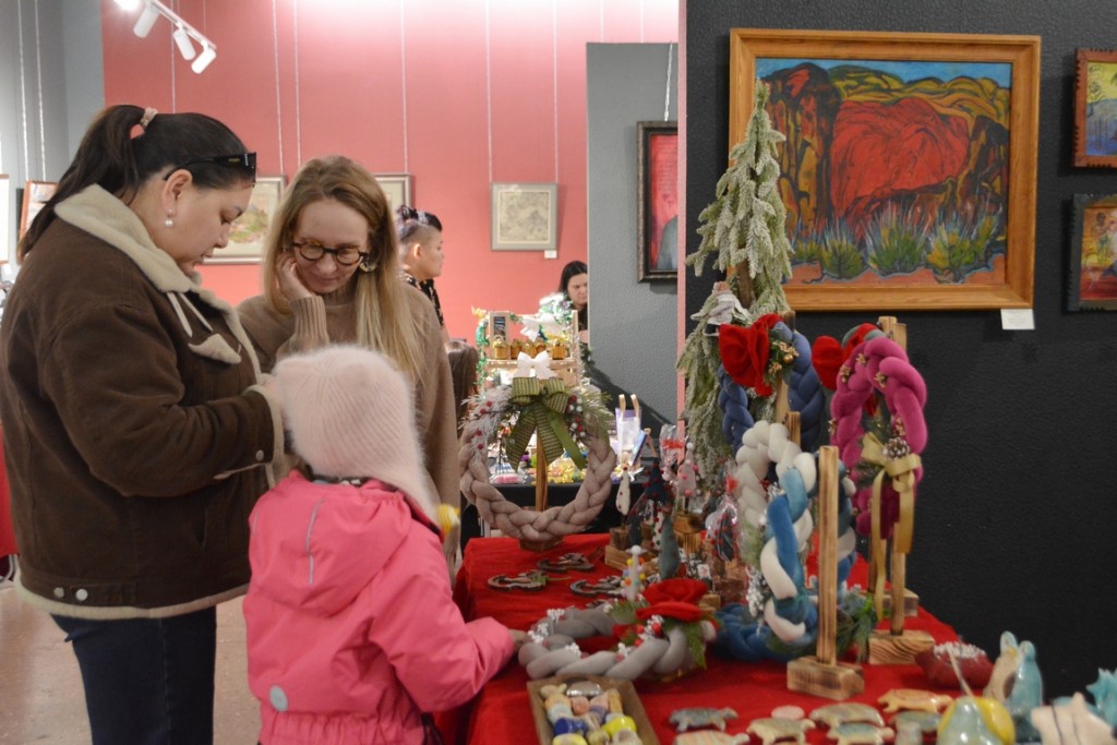 Рождественская ярмарка прошла в карагандинской галерее