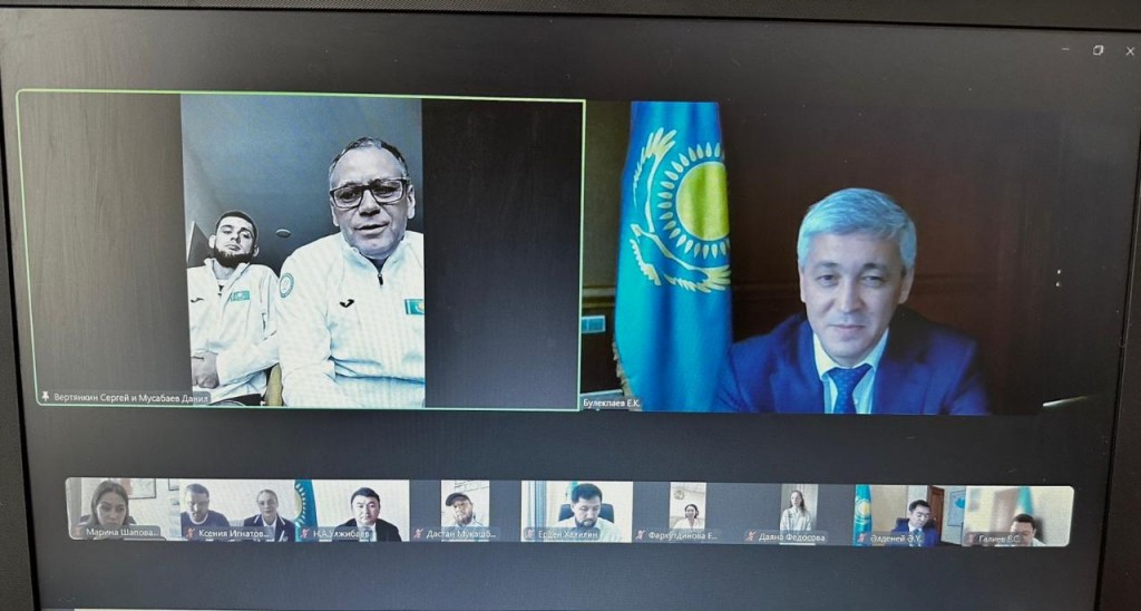 Ермаганбет Булекпаев встретился с участниками Олимпийских игр из Карагандинской области