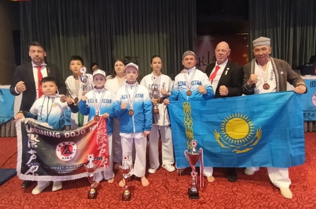 Карагандинцы завоевали восемь медалей на чемпионате мира по ашихара каратэ