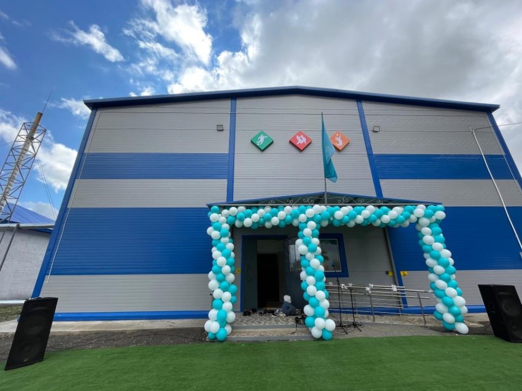 Здоровый образ жизни становится доступным: ФОК открыл двери в селе Карагандинской области