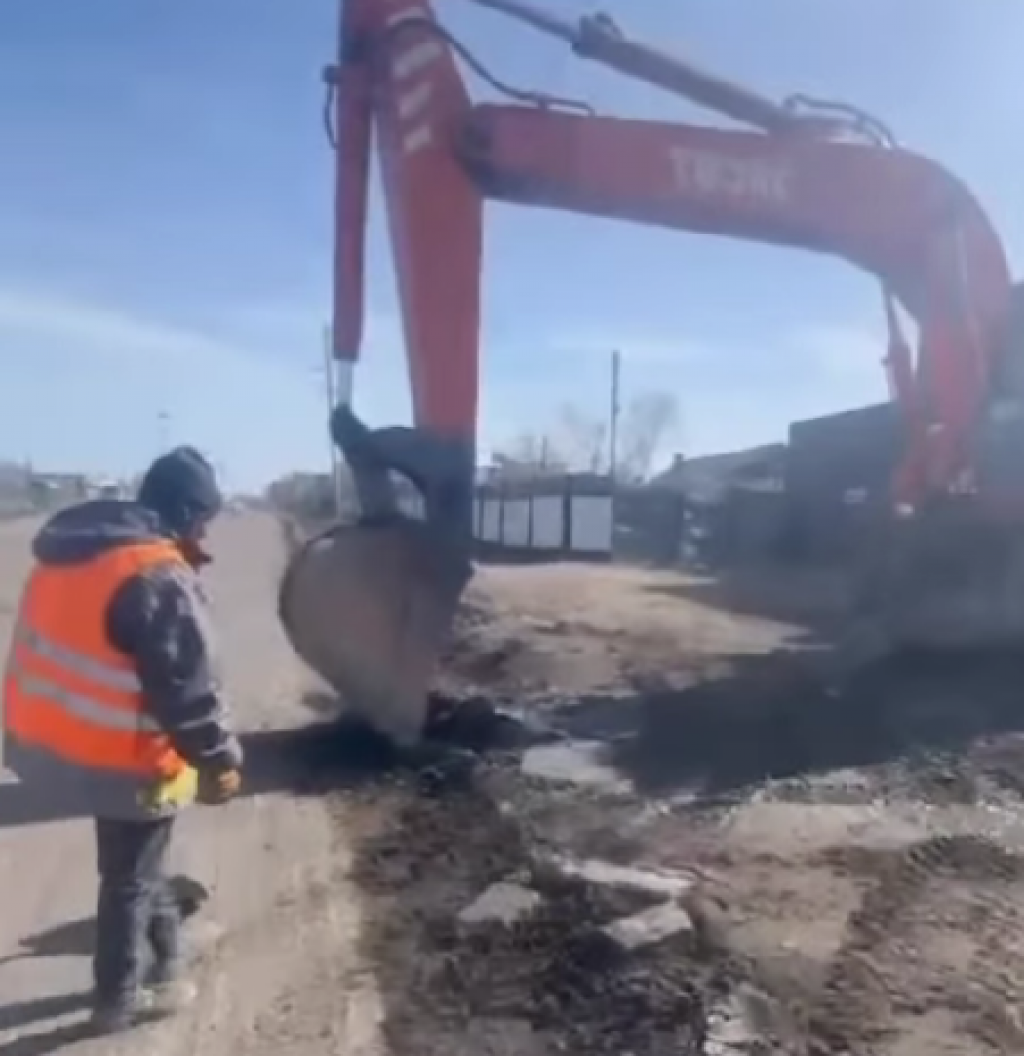 О начале ремонта на улице Четской высказался аким Караганды