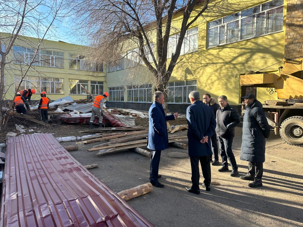 Пострадавшие от шторма жилые дома восстановят до конца года в Карагандинской области