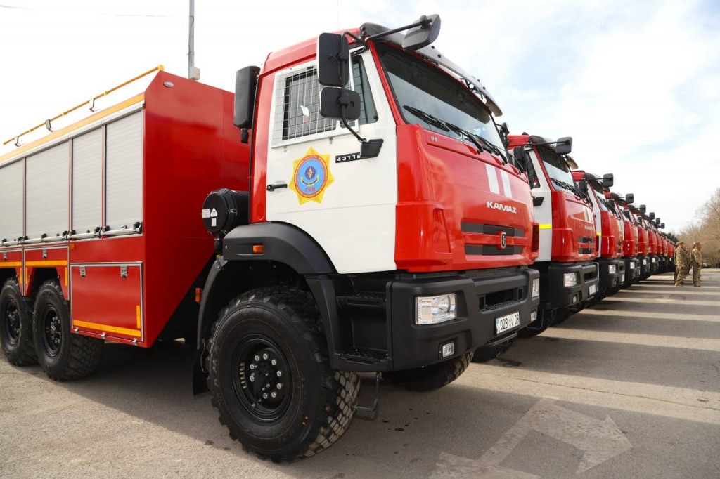 20 единиц новой техники получили спасатели Карагандинской области