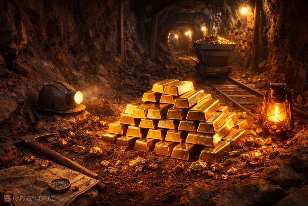 Казахстан увеличивает золотые резервы: Что происходит в отрасли и какие проекты запустят к 2026 году
