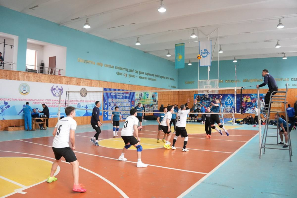 Волейболдан Турнир Қарағанды облысындағы қауіпсіздік күштері арасында өтті
