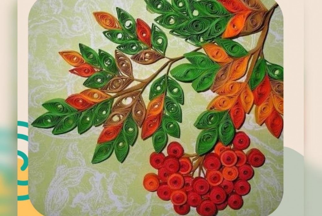 Гроздья рябины: карагандинских школьников приглашают на мастер-класс по квиллингу