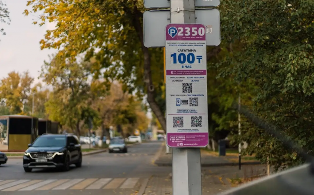 Петицию за отмену штрафа за неоплаченную парковку запустили в Казахстане