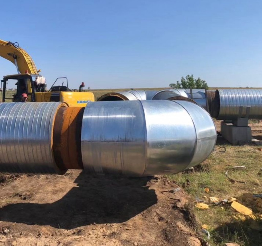 В Караганде начаты работы по реконструкции участка тепломагистрали М10