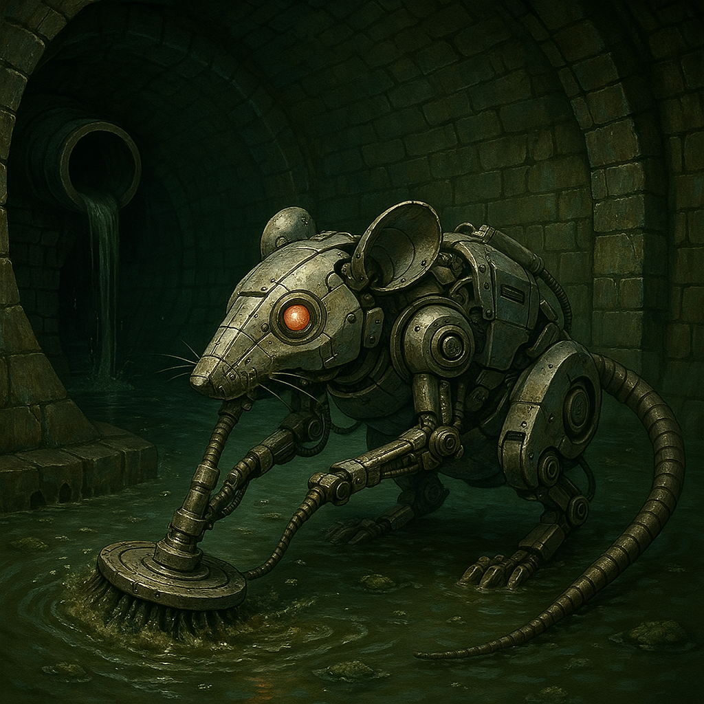 В Караганде робокрысы займутся очисткой канализации